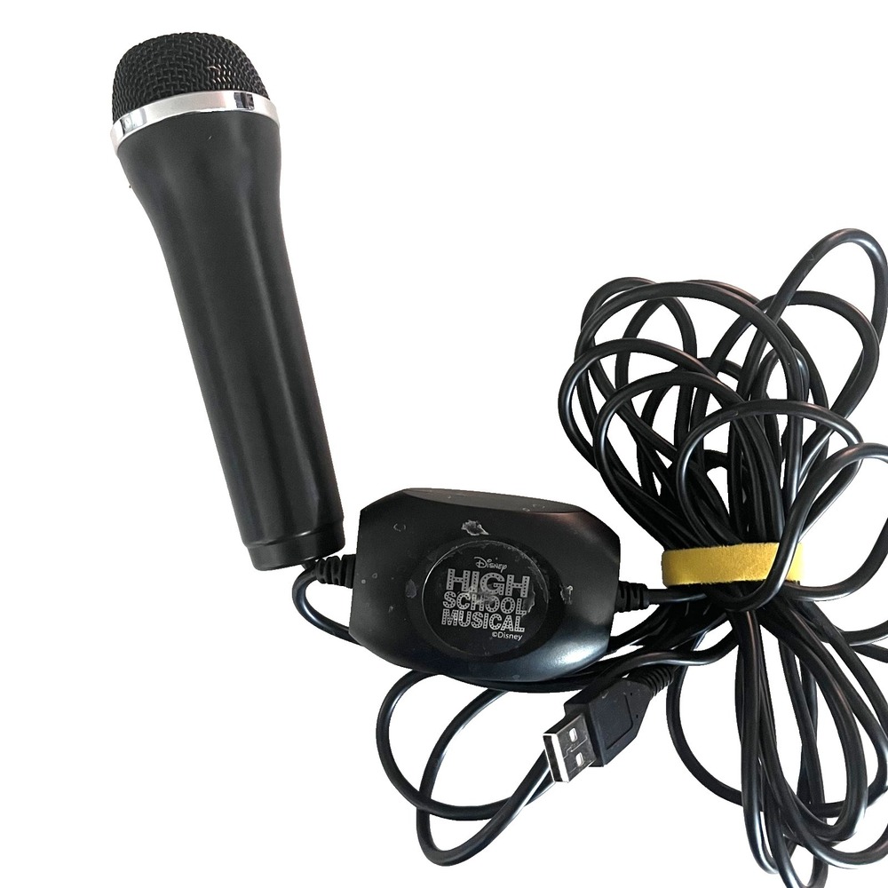 Disney High School Musical USB‎ Microphone Logitech Karaoke Game Mic